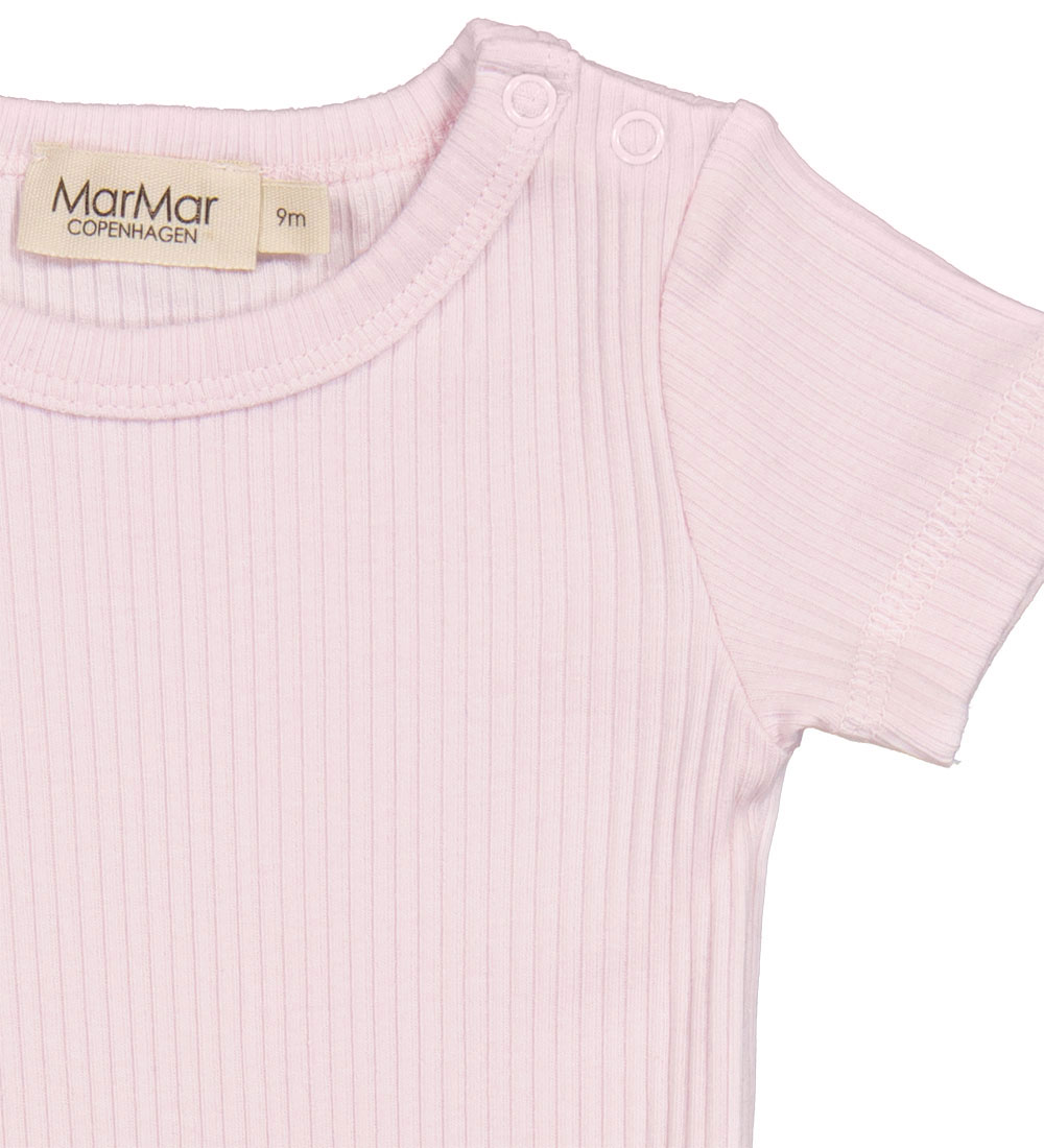 MarMar Bodysuit k/æ - Rib - Modal - Plain - Lilac Mist