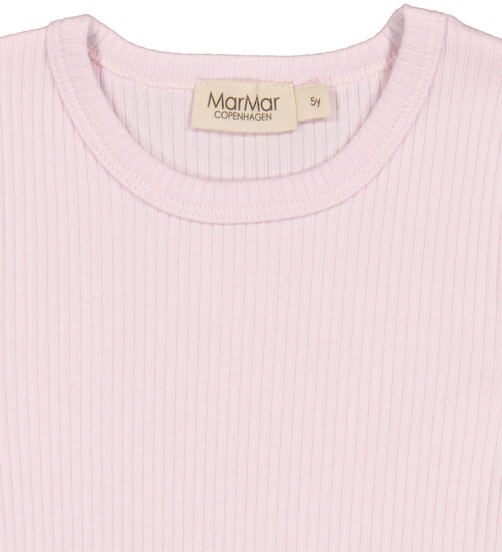 MarMar T-shirt - Rib - Modal - Plain - Lilac Mist