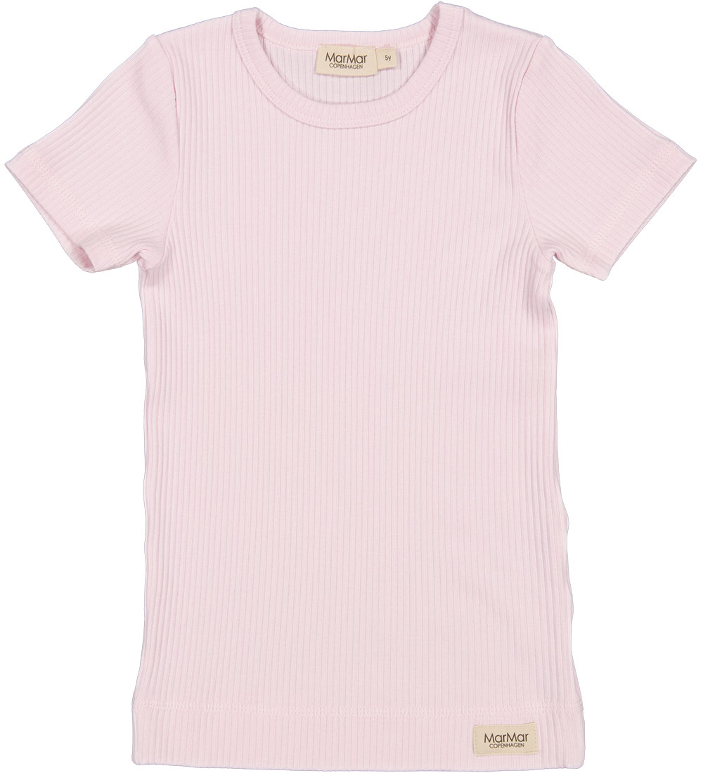 MarMar T-shirt - Rib - Modal - Plain - Lilac Mist