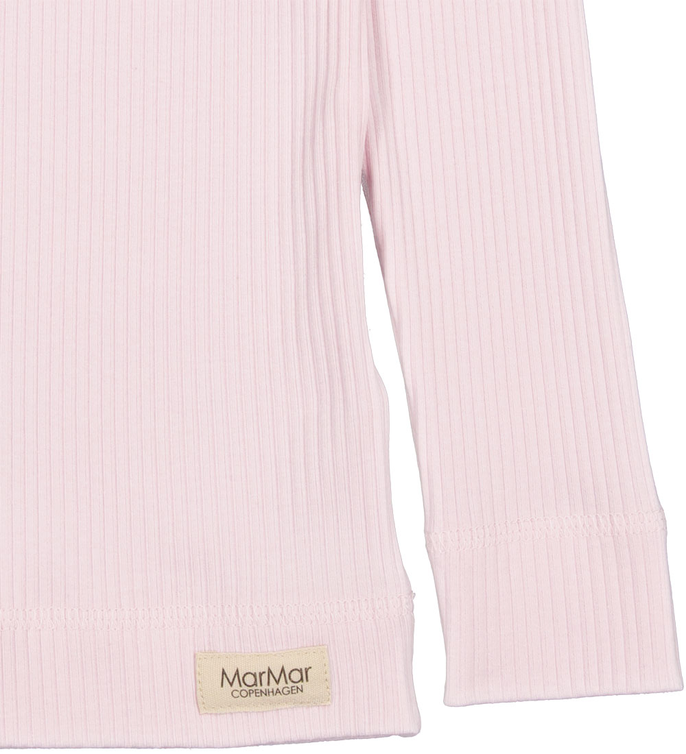 MarMar Tröja - Rib - Modal - Plain - Lilac Mist