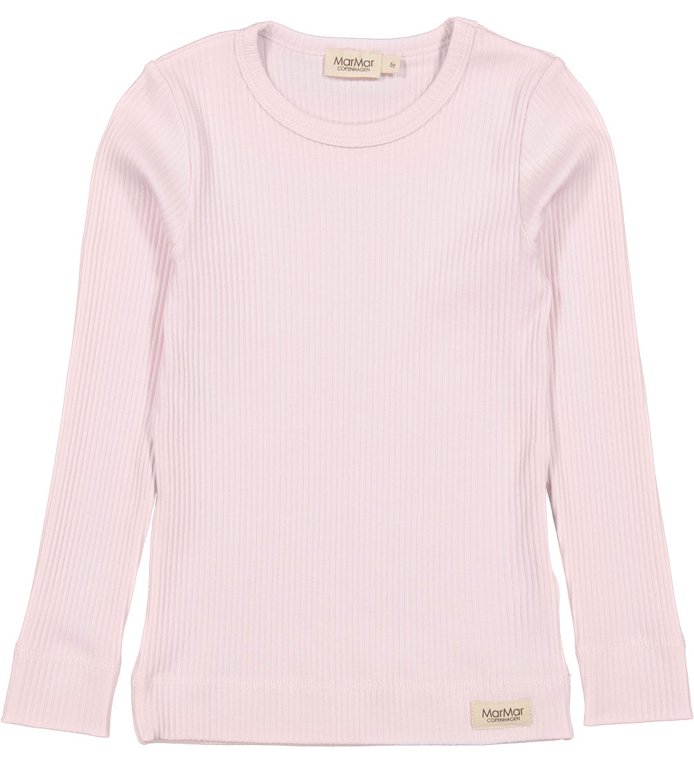 MarMar Tröja - Rib - Modal - Plain - Lilac Mist