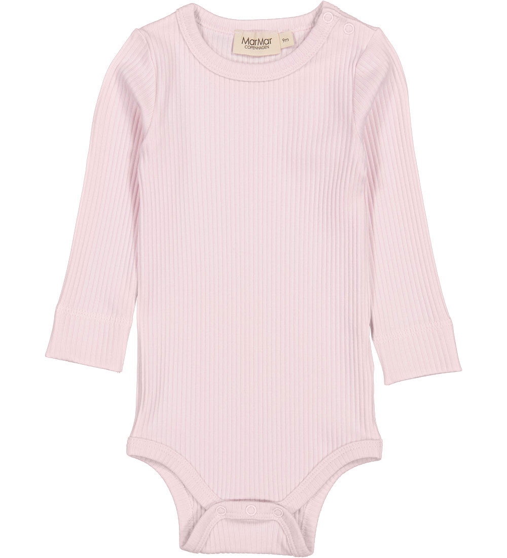 MarMar Samfella L/æ - Rib - Modal - Plain - Lilac Mist