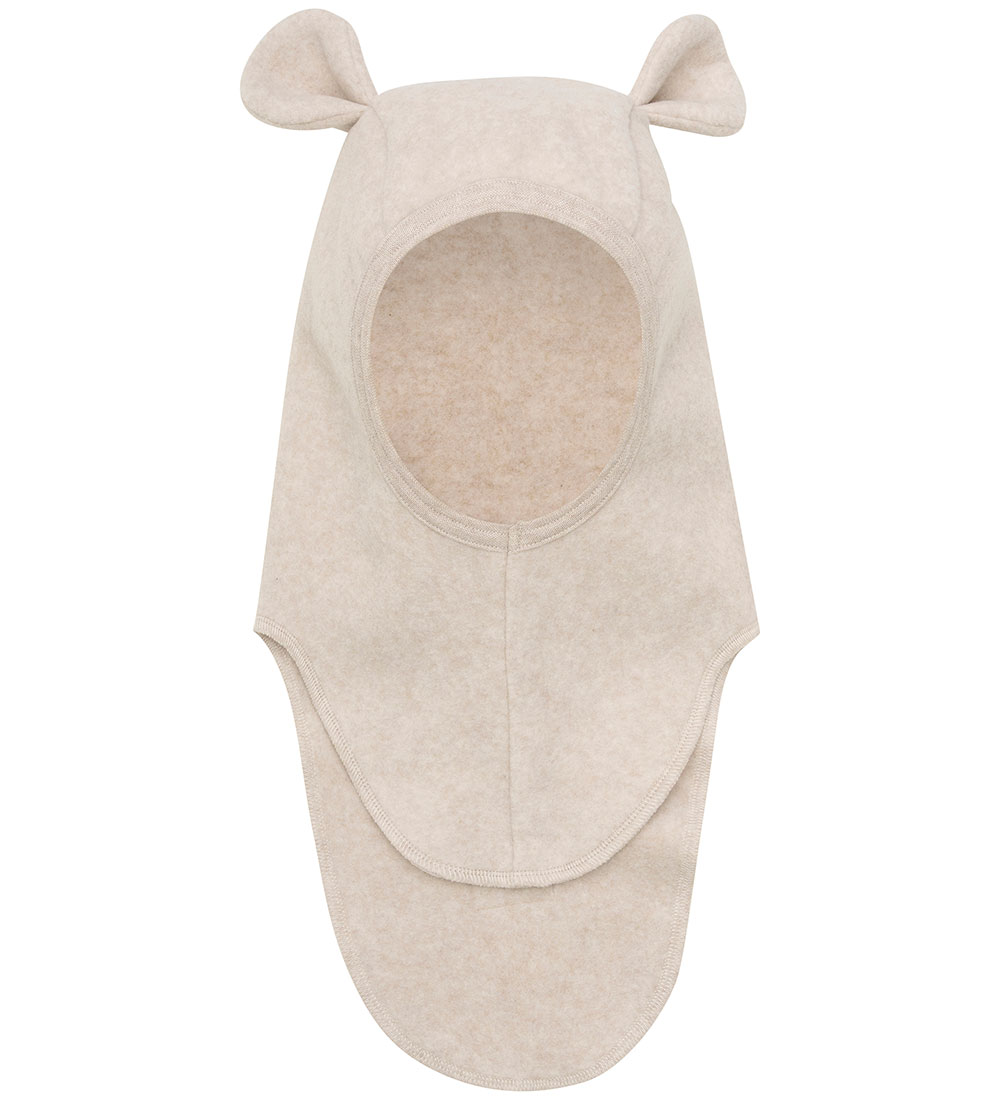 Huttelihut Balaclava - Fleece - Single Layer - Camel Melange w. 