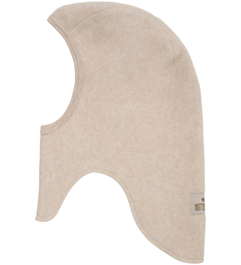 Huttelihut Balaclava - Fleece - 1-lag - Camel Melange