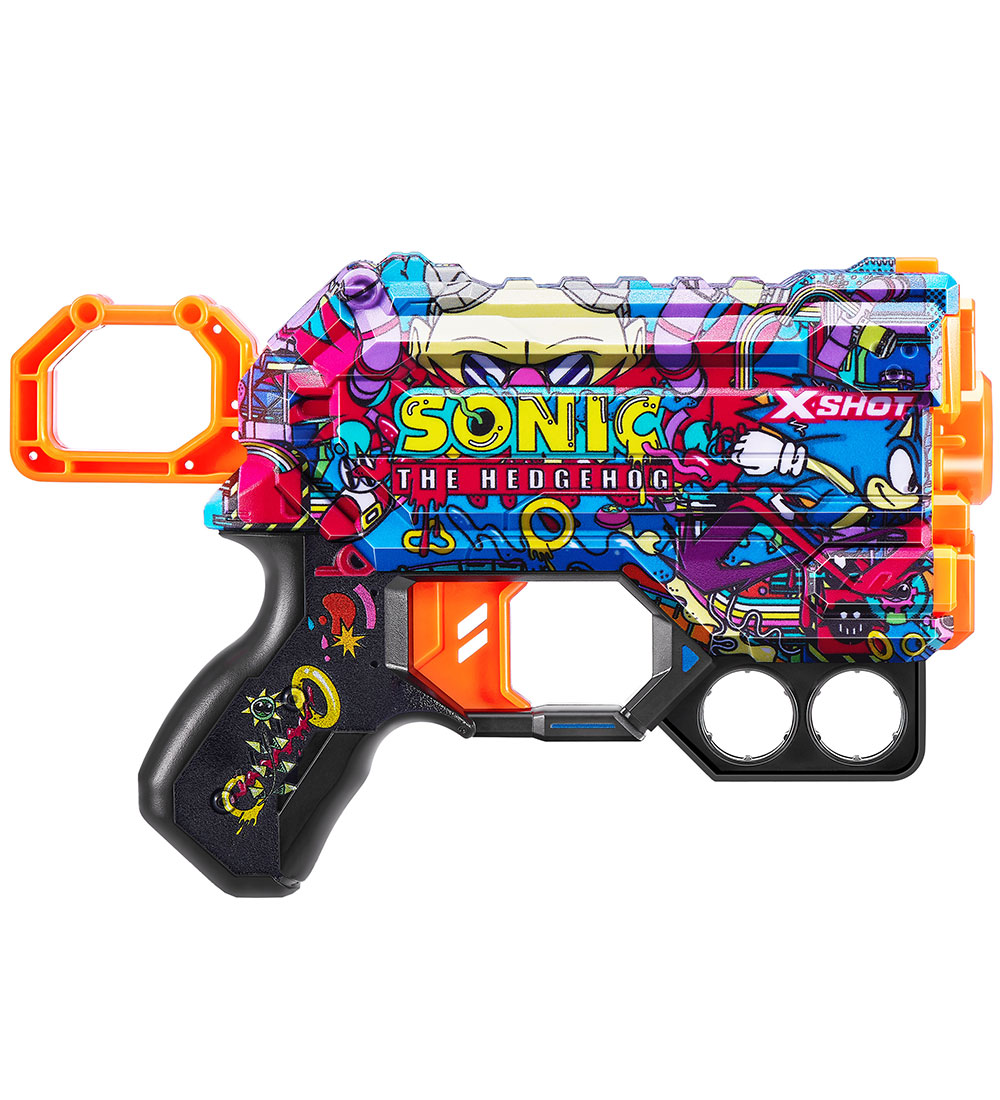 X-Shot Foam Gun - Skins Menace Blaster - MEGA Sonic