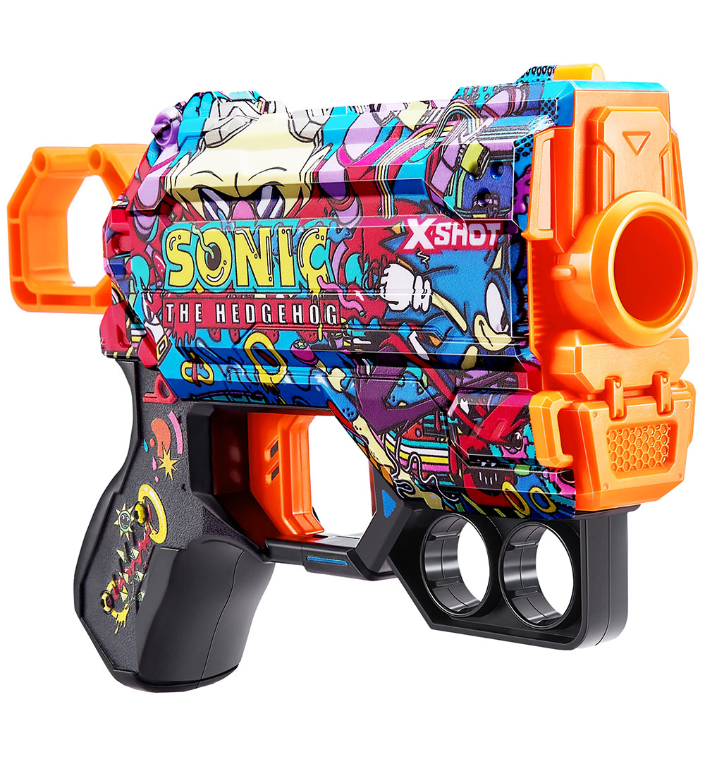 X-Shot Foam Gun - Skins Menace Blaster - MEGA Sonic