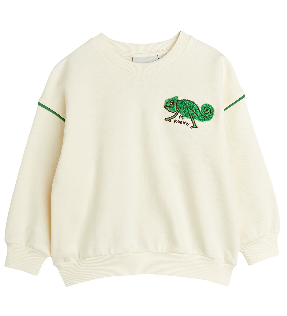 Mini Rodini Sweatshirt - Lizard - Offwhite