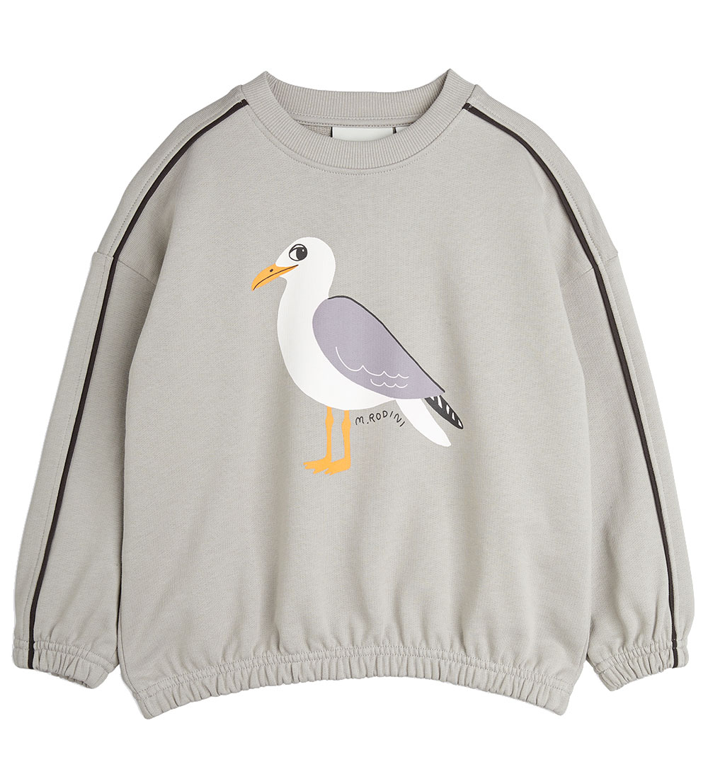 Mini Rodini Sweatshirt - Seagull - Grey