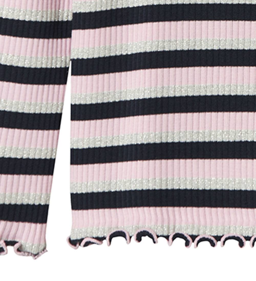 Name It Blouse - Rib - NmfBalisa - Dark Sapphire w. Stripes/Glim