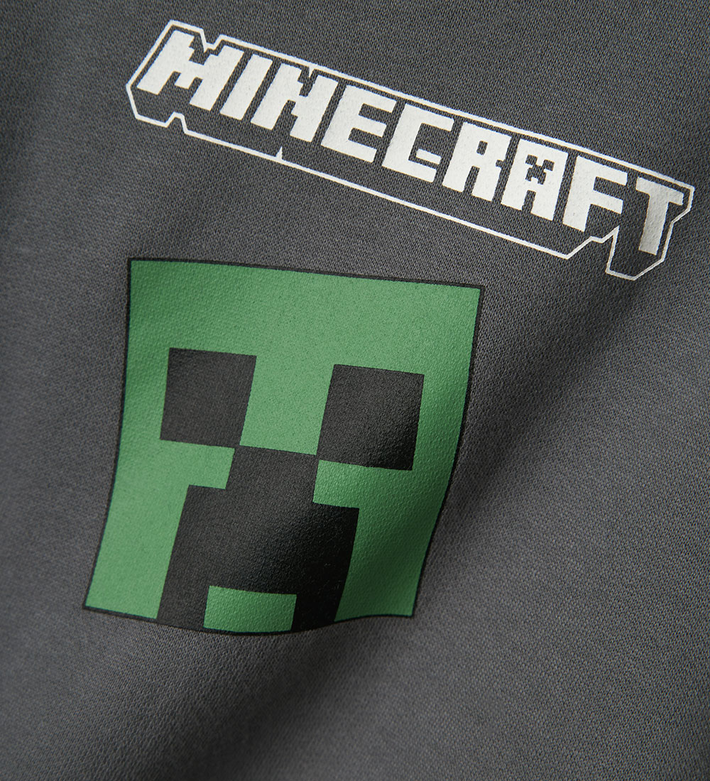 Name It Hoodie - NkmJacot Minecraft - Lava Smoke w. Print