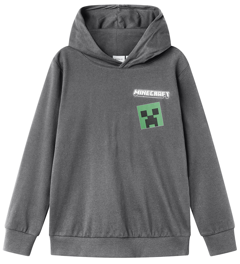 Name It Hoodie - NkmJacot Minecraft - Lava Smoke w. Print