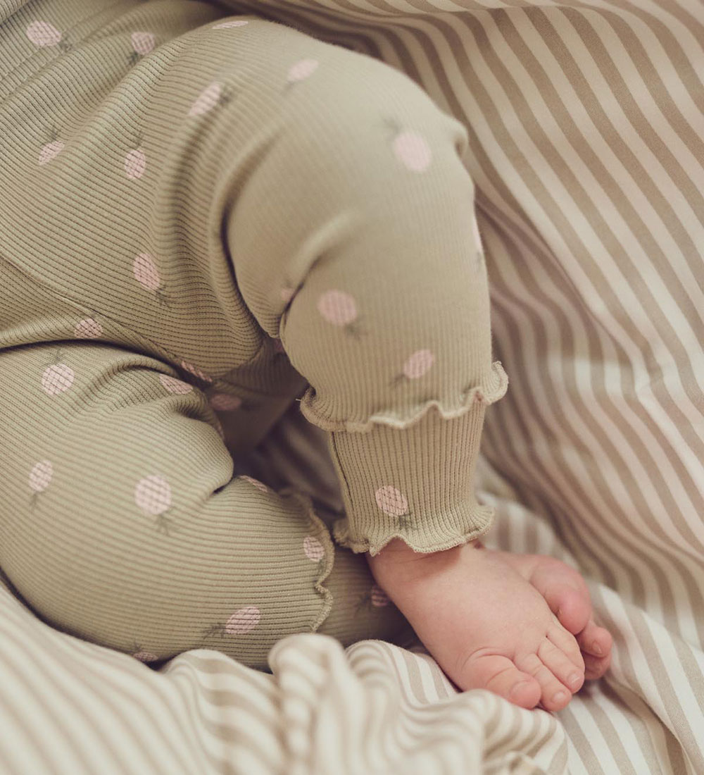 Müsli Trousers - Rib - Pineapple - Soft Green/Poetry Green/Mary
