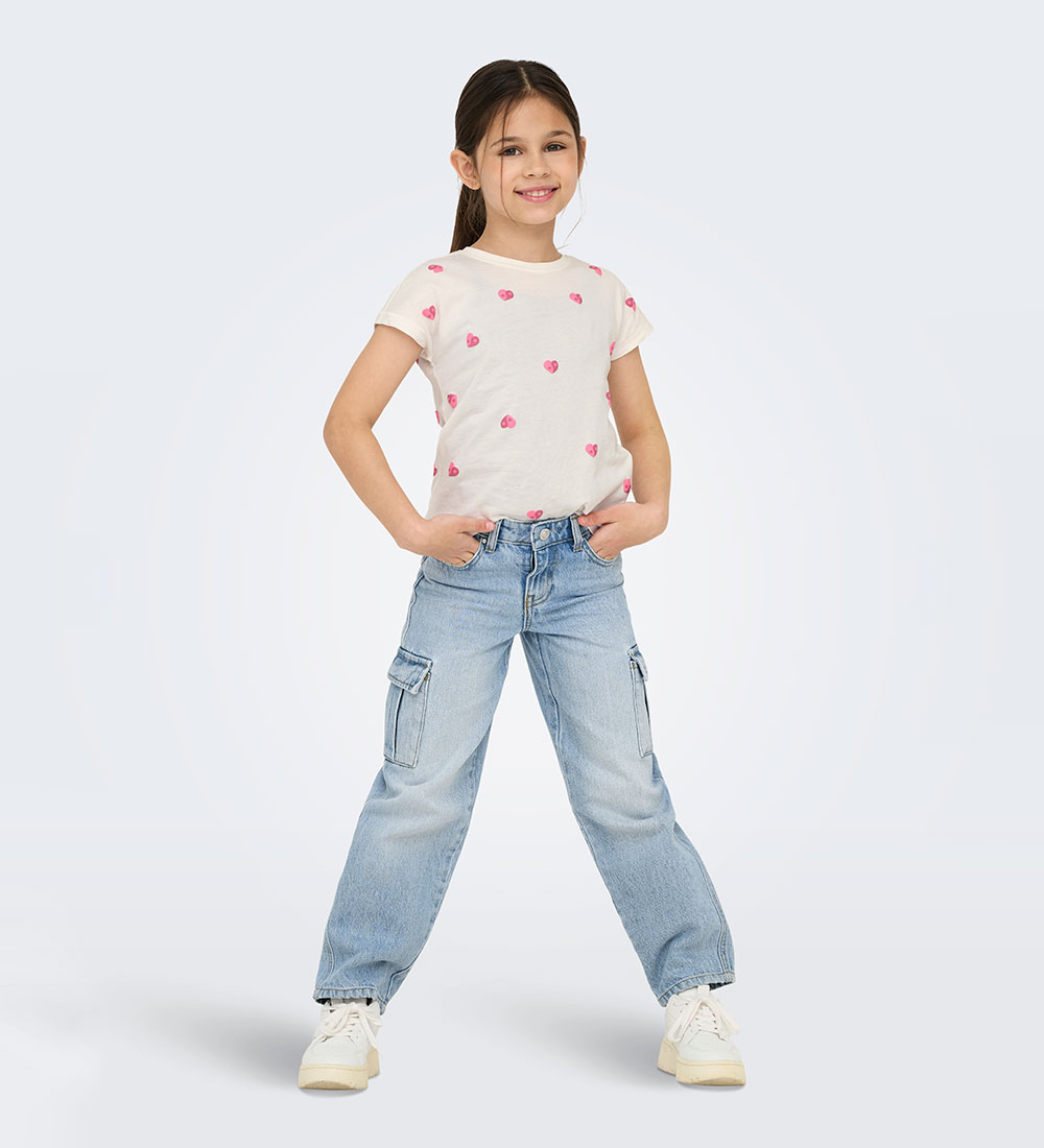Kids Only T-paita - KogSwet - Cloud Dancer/YingYang