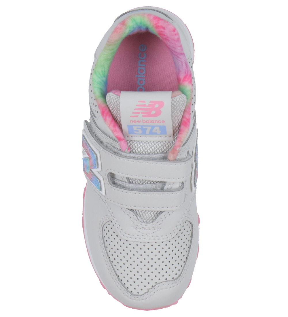 New Balance Schuhe - 574 - Grey Materie/Signal Pink
