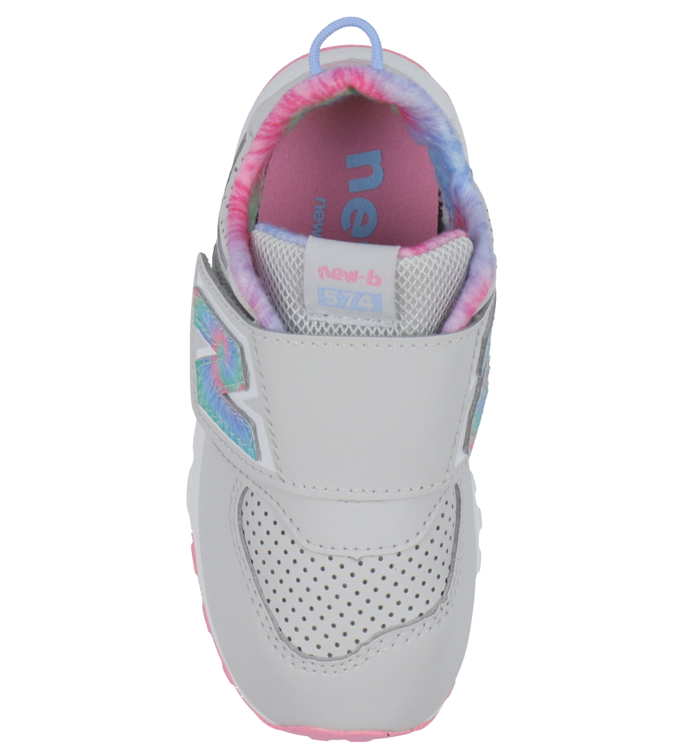 New Balance Schuhe - 574 - Grey Materie/Signal Pink