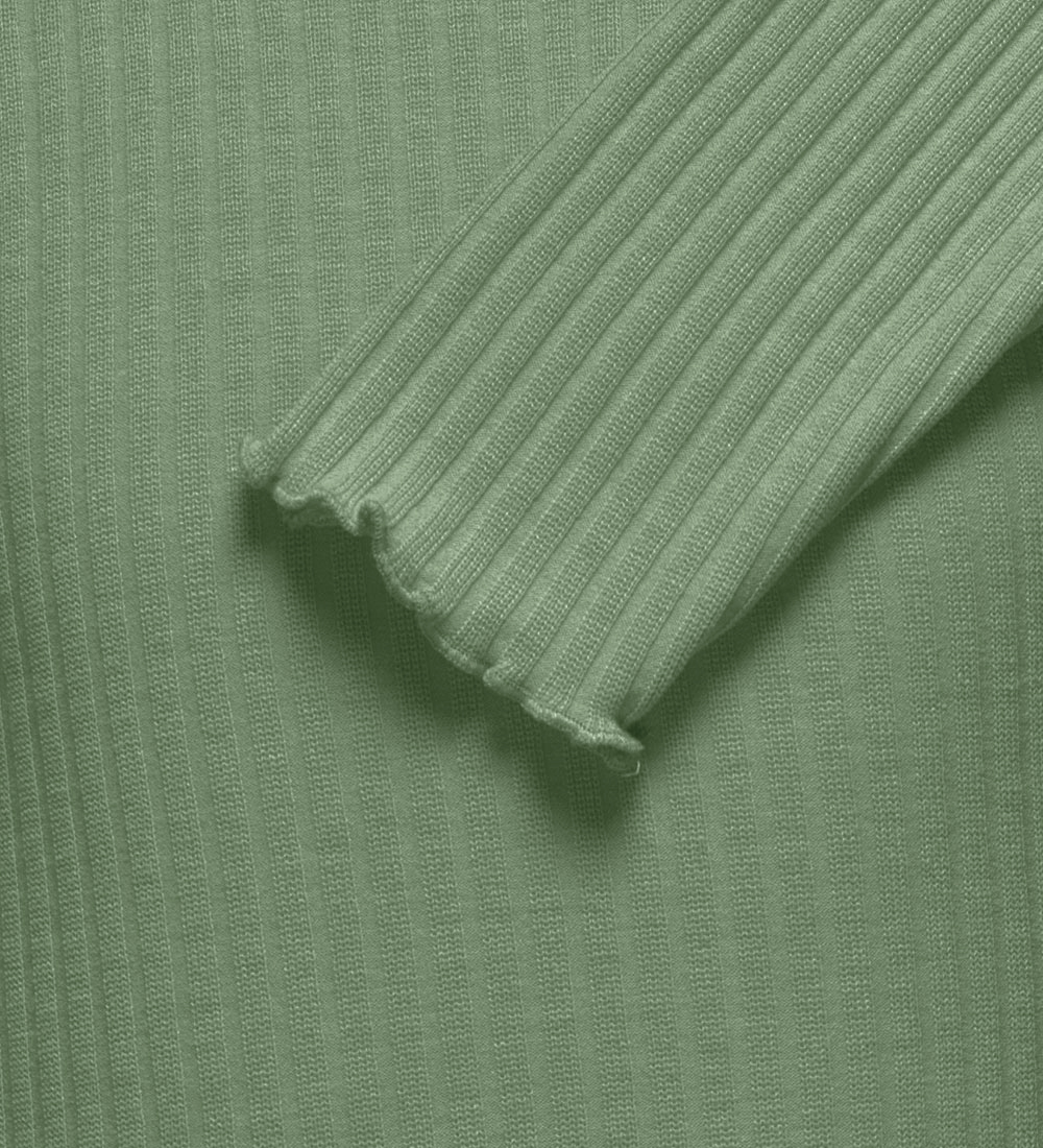 Kids Only Blússa - Noos - Rib - KogNella - Hedge Green
