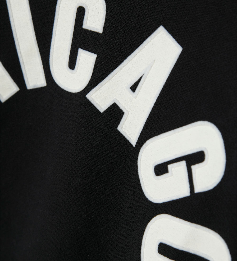 Name It Sweatshirt - NkmBifinn - Black w. Print