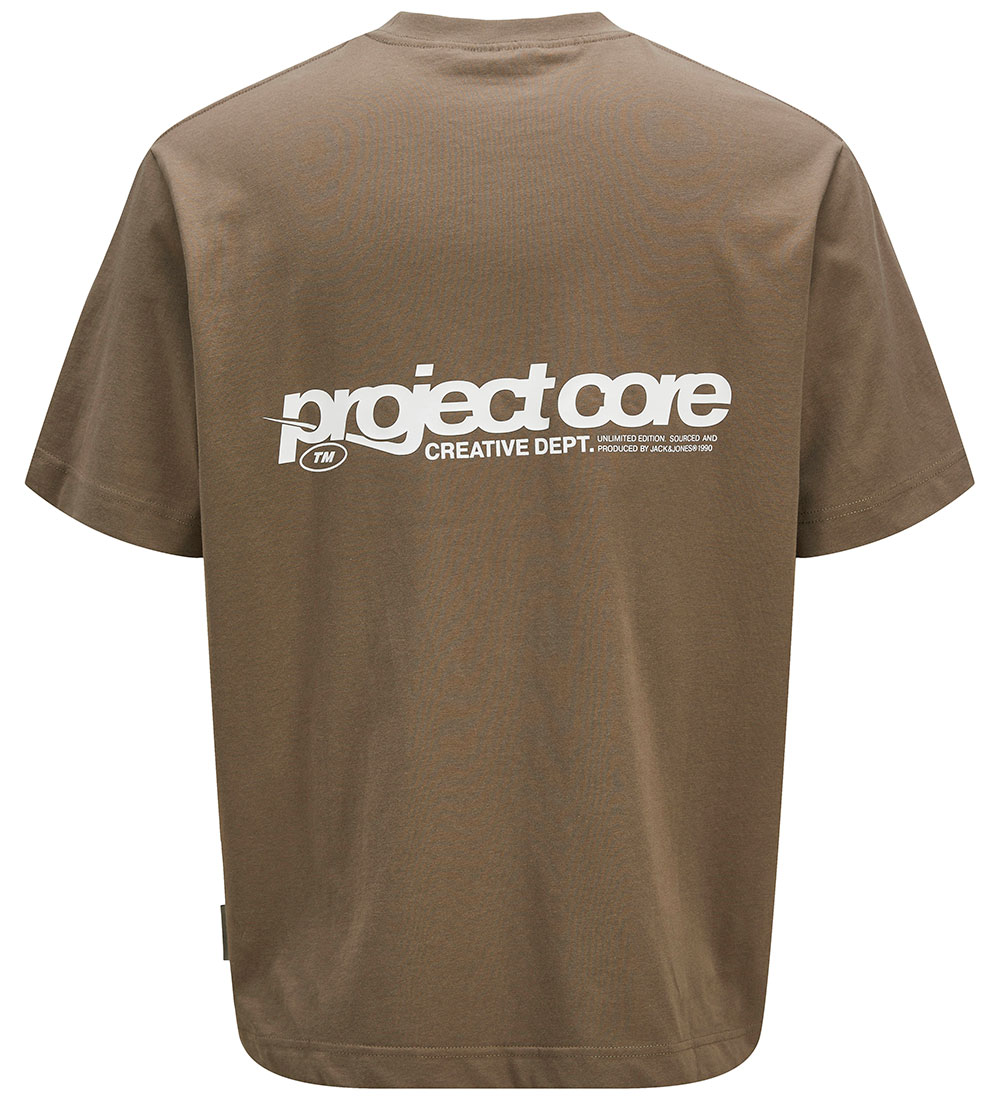 Jack & Jones T-shirt - JcoUnion - Chocolate Chip