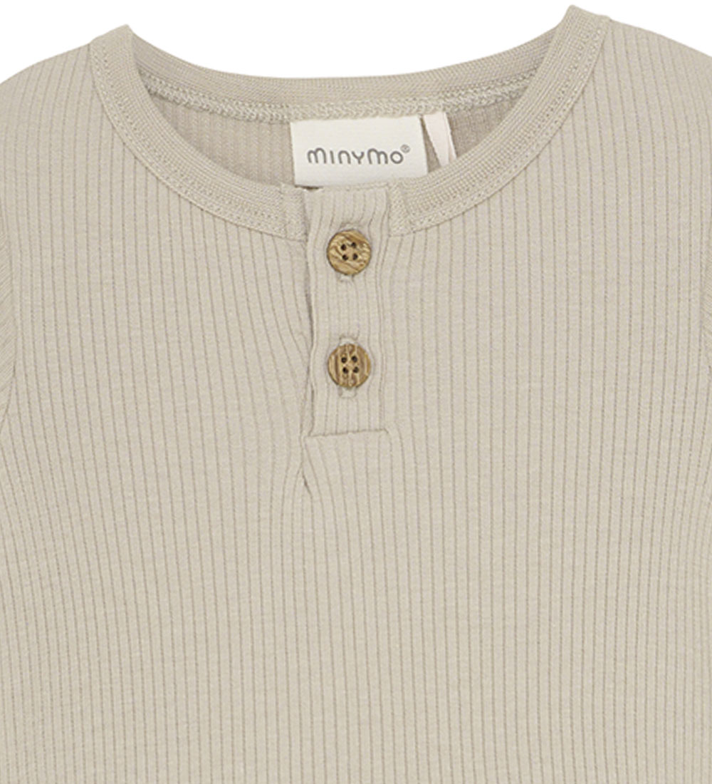 Minymo Bodysuit - L/æ - Rib - Pure Cashmere