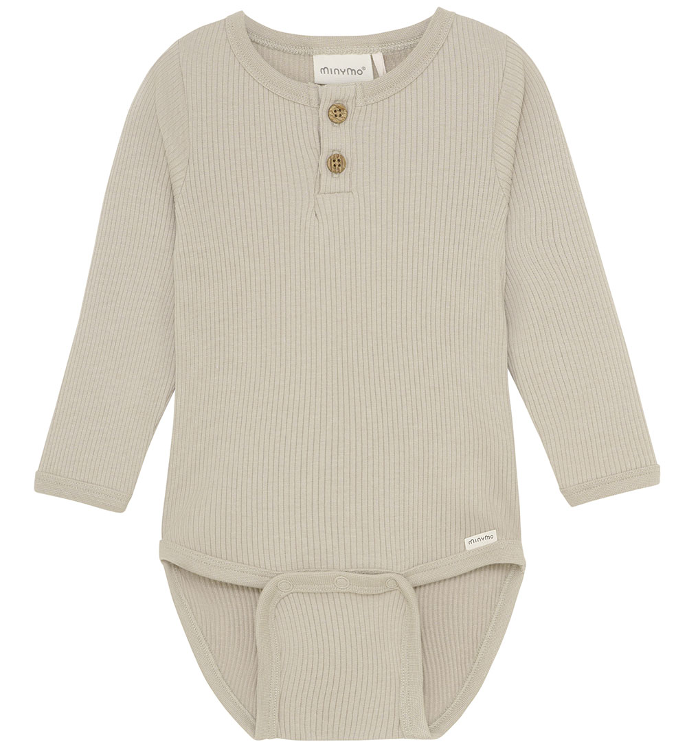 Minymo Bodysuit - L/æ - Rib - Pure Cashmere