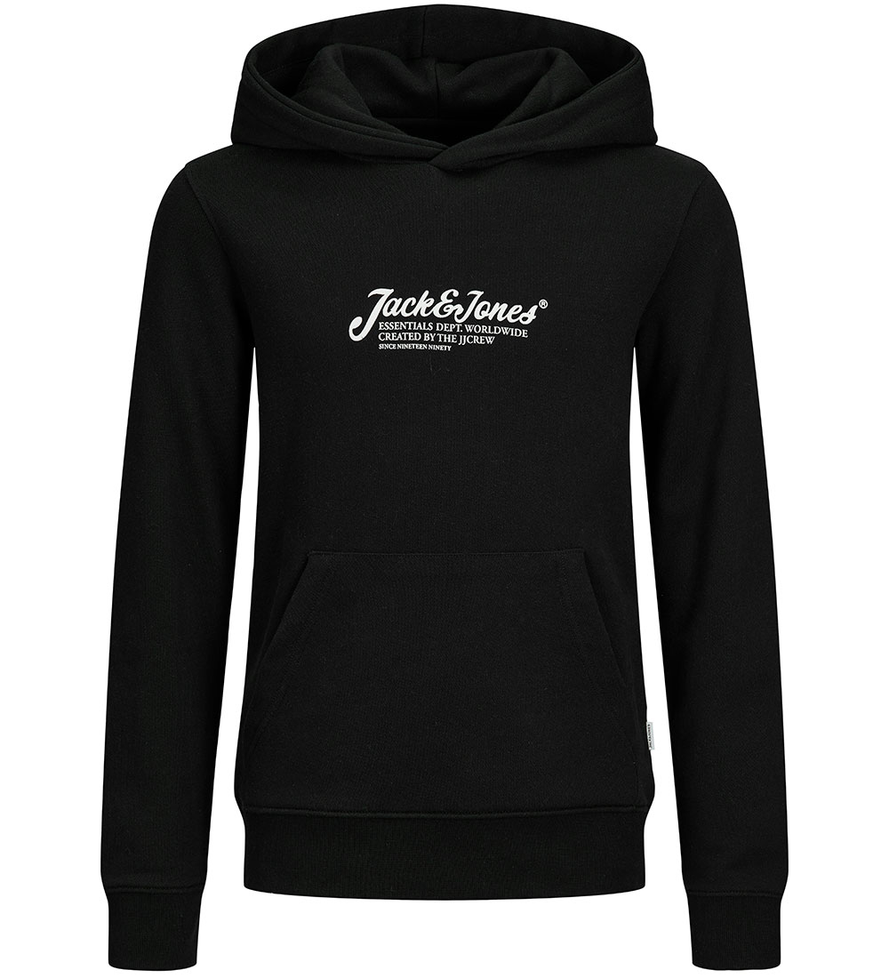 Jack & Jones Hoodie - JjBeau - Black