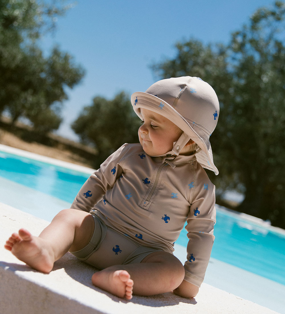 MarMar Coverall Swimsuit - Swallow - UV40+ - Crab