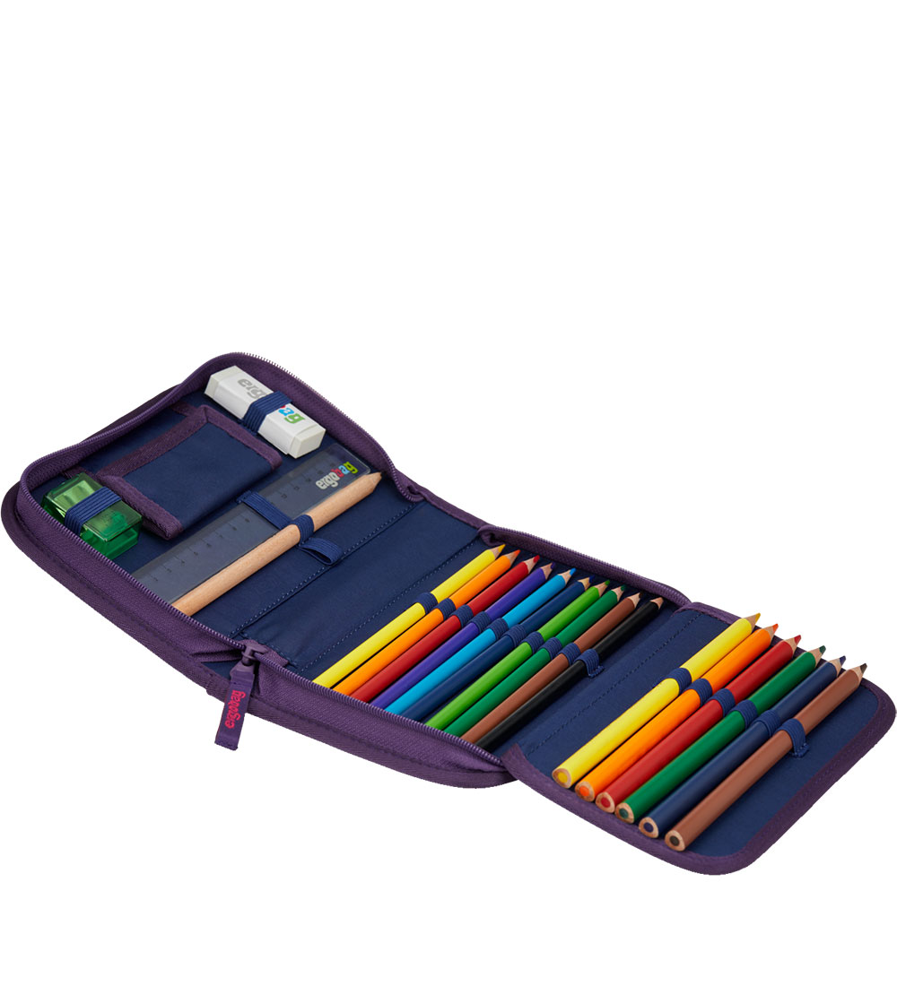 Ergobag Pencil Case w. Contents - JungleBear