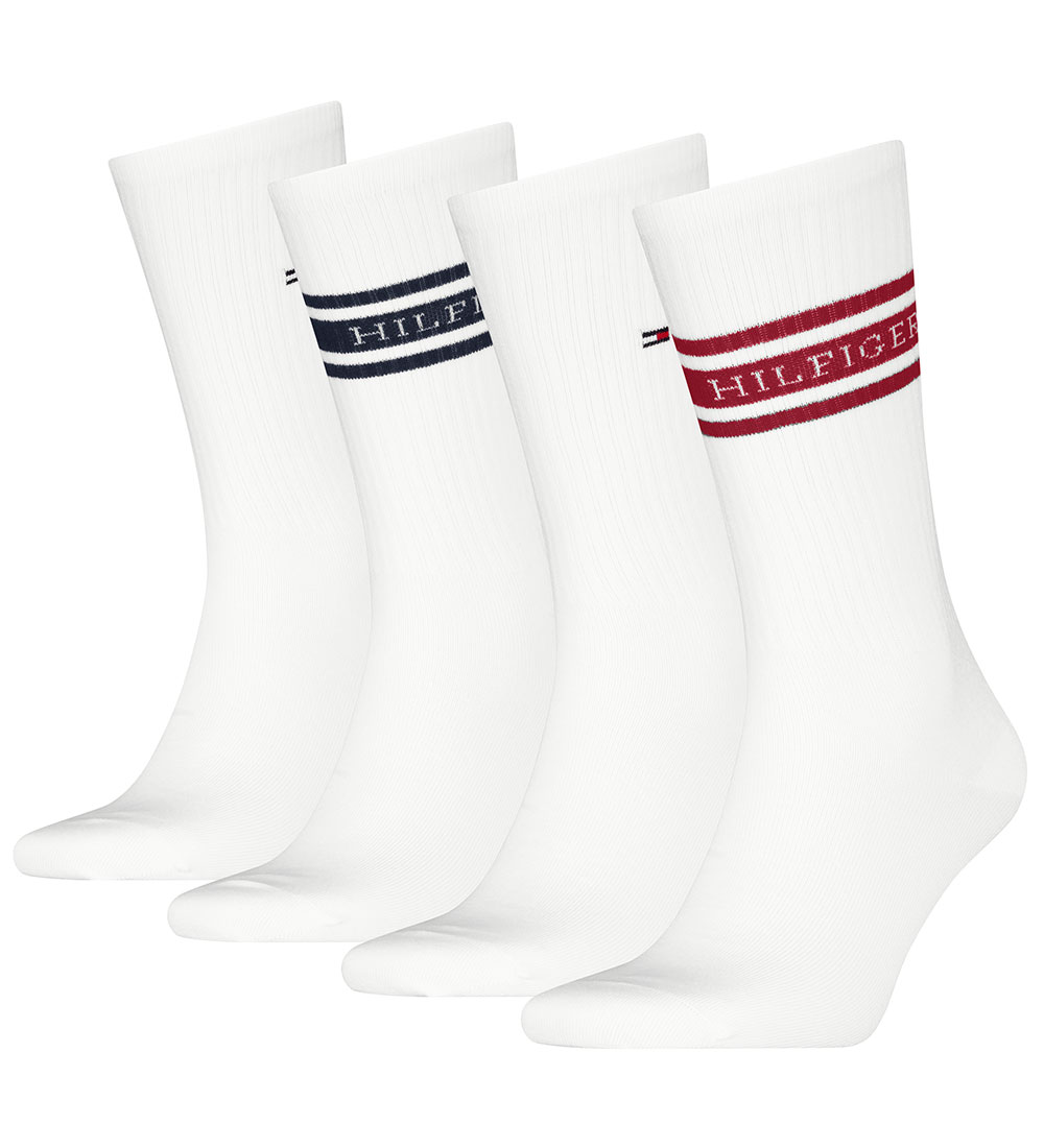 Tommy Hilfiger GiftBox - Socken - 4er-Pack - Weiß