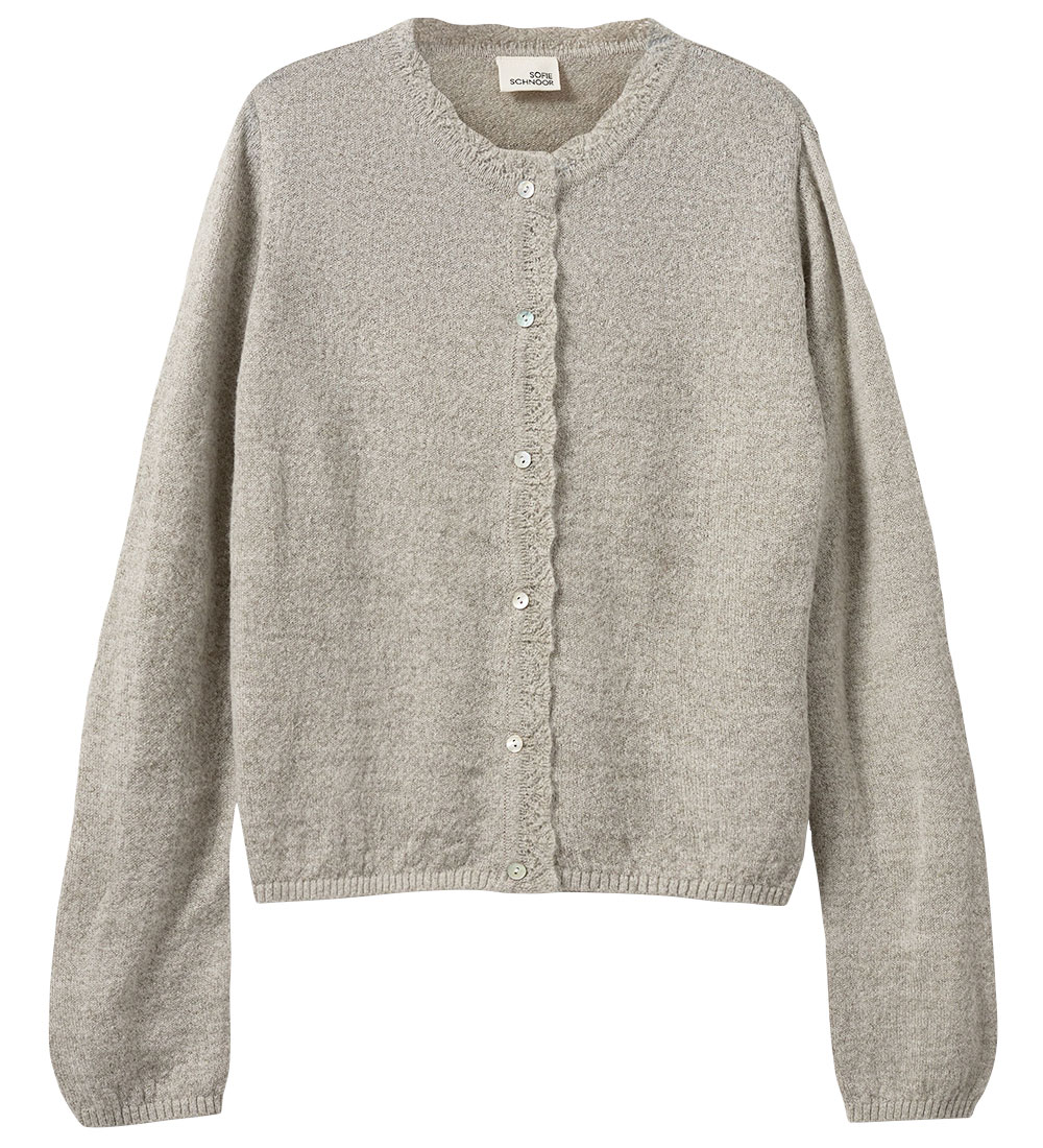 Sofie Schnoor Cardigan - Knitted - Deer Melange