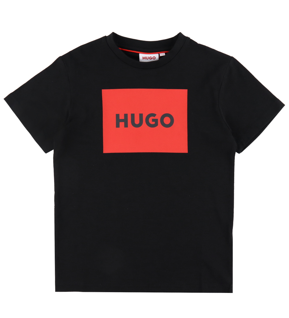 HUGO T-shirt - Black/Red