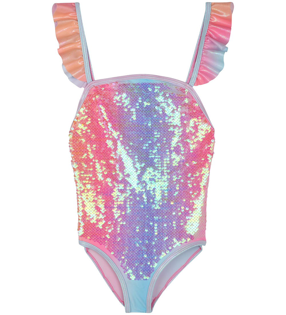 Billieblush Uimapuku - Vaaleanpunainen M. Paljetti