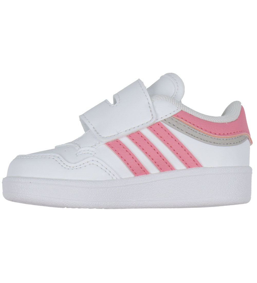 adidas Performance Skór - Hoops 4.0 CG I - White/Bleikt