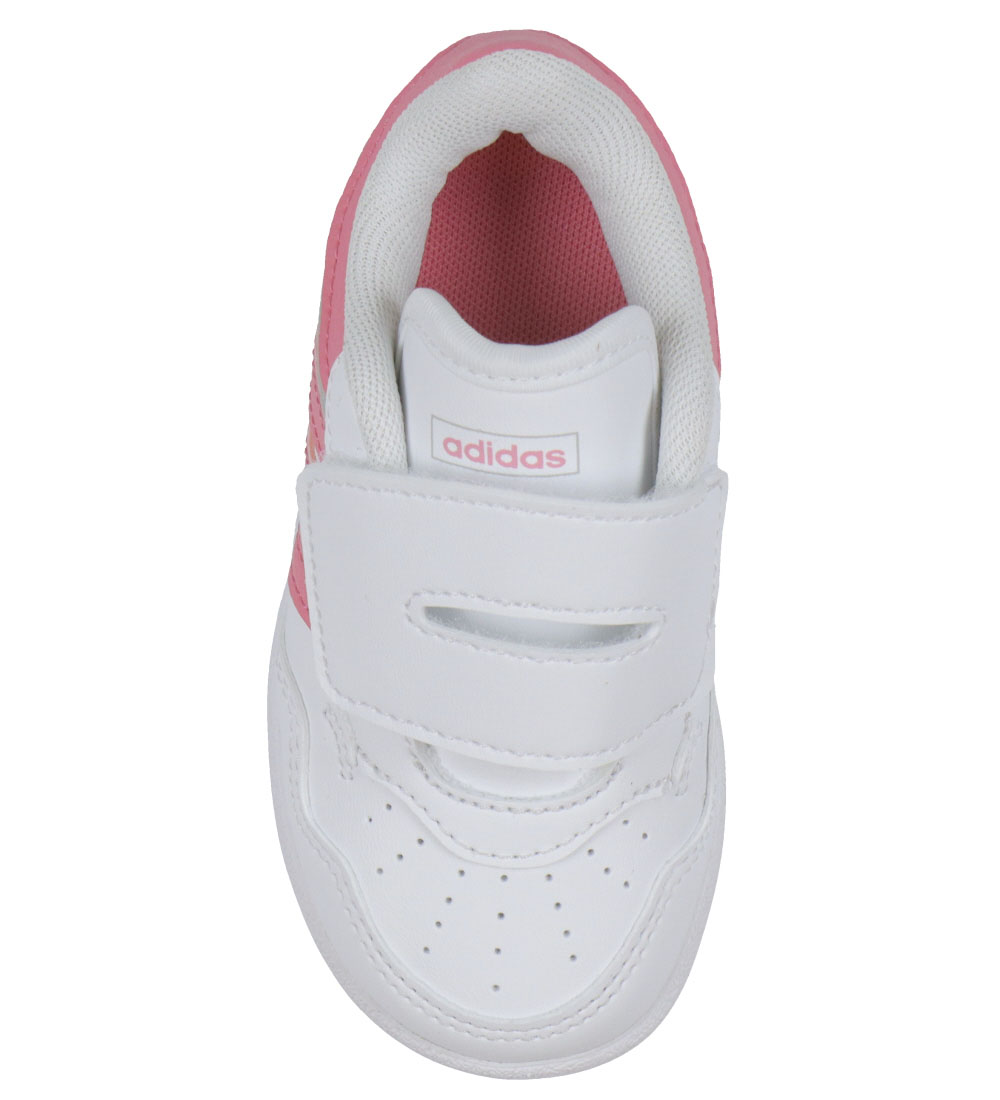 adidas Performance Skór - Hoops 4.0 CG I - White/Bleikt