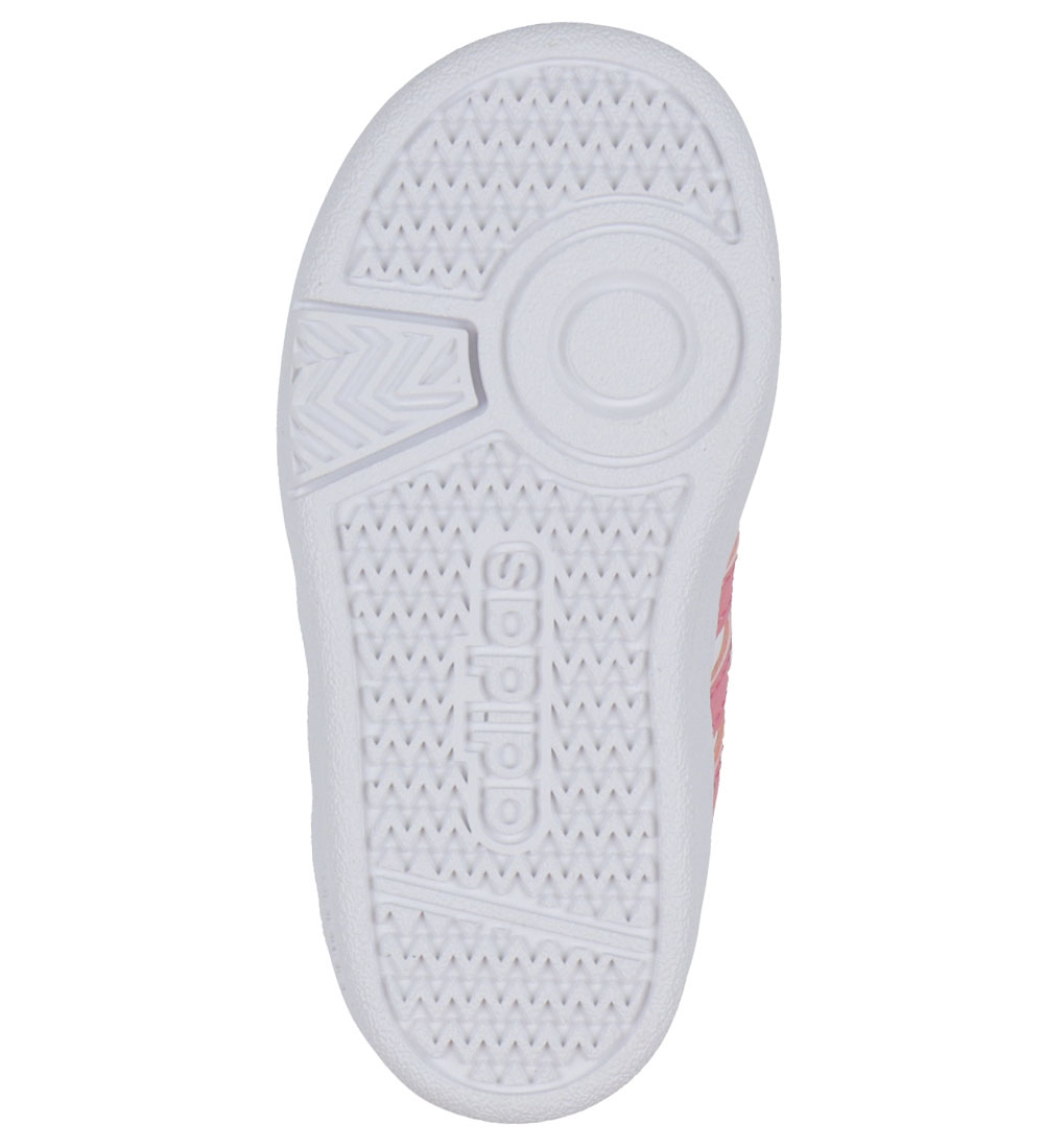 adidas Performance Skór - Hoops 4.0 CG I - White/Bleikt