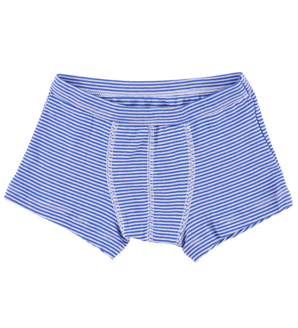Petit Bateau Boxers - 3-Pack - Blue/White