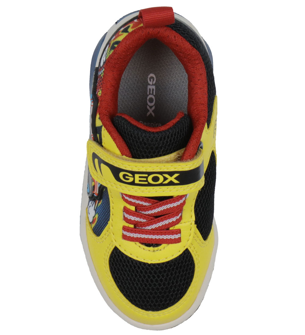 Geox Shoes Light-Up Shoes - J Inek - Yellow/Red