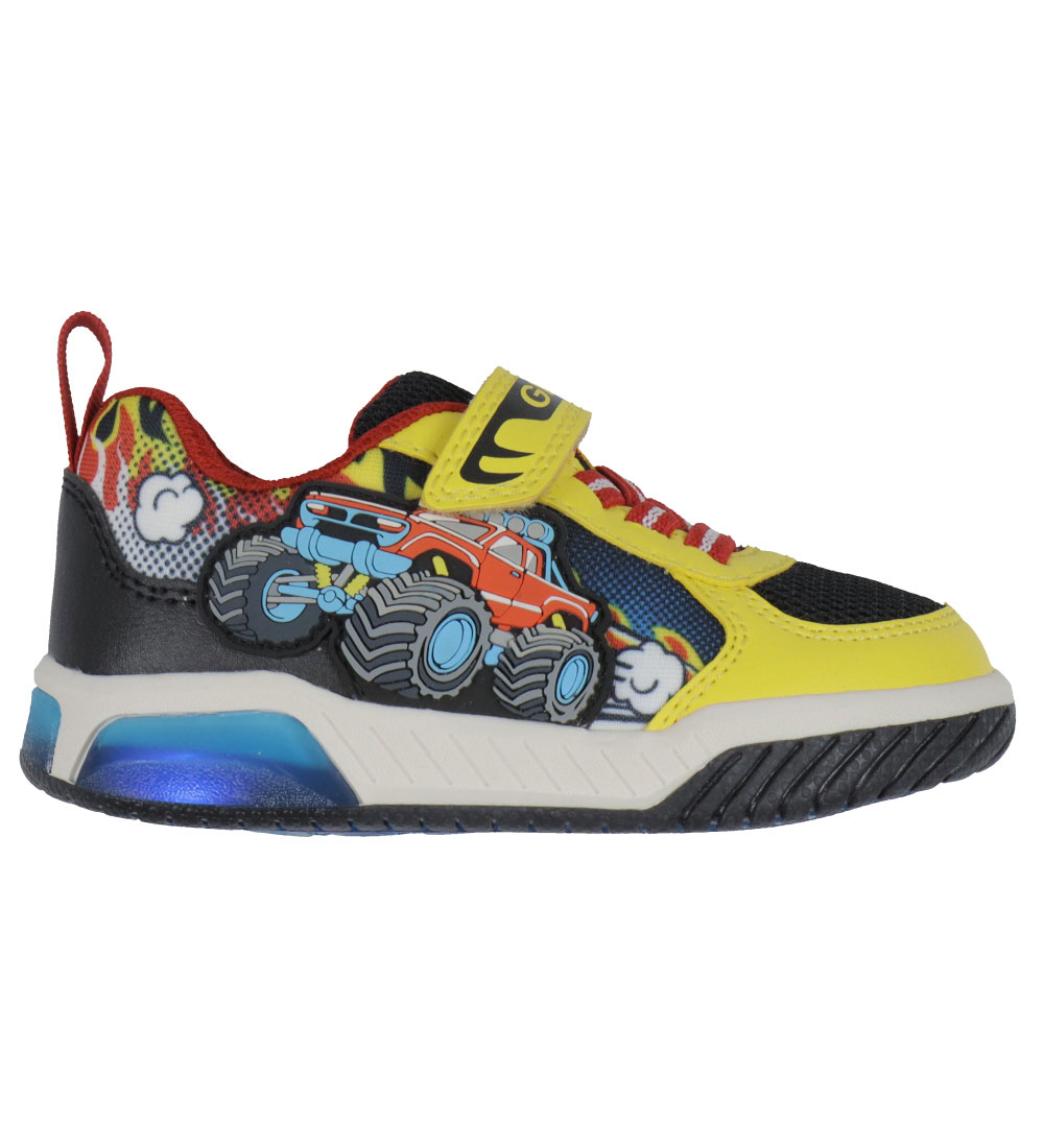 Geox Shoes Light-Up Shoes - J Inek - Yellow/Red