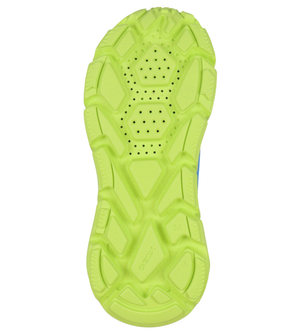 Geox Shoes - J Flexyper Fast - Royal/Lime