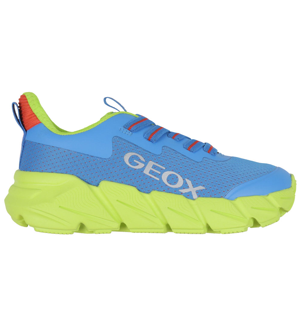 Geox Shoes - J Flexyper Fast - Royal/Lime