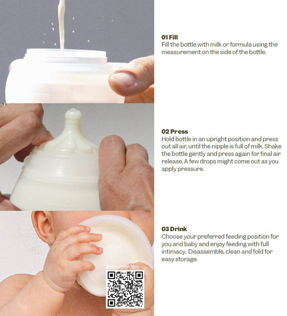 Caramma Feeding Bottles - Silicone - Support Starts - 150/300 mL