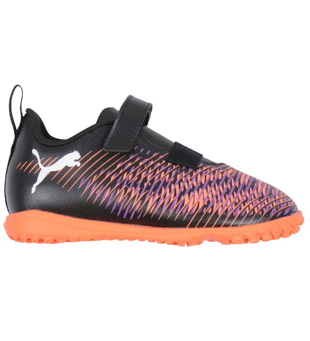 Puma Football Boots - Future 8 Play TT V Jr - Black/White/Glowin