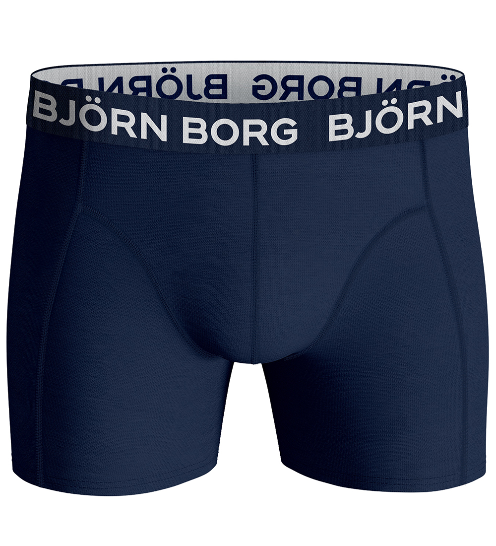 Björn Borg Boxershorts - 5er-Pack - Blau/Schwarz/Grau