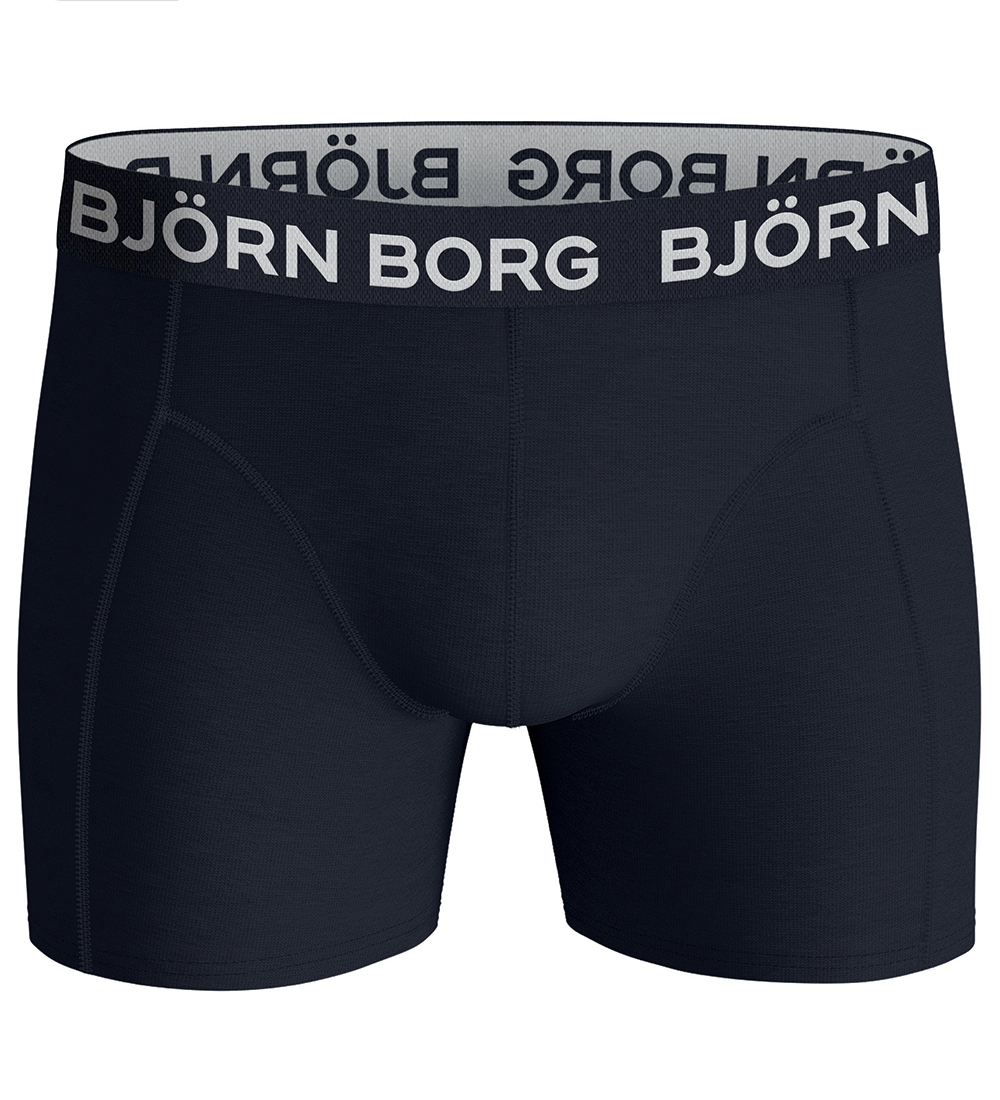 Björn Borg Boxershorts - 5er-Pack - Blau/Schwarz/Grau