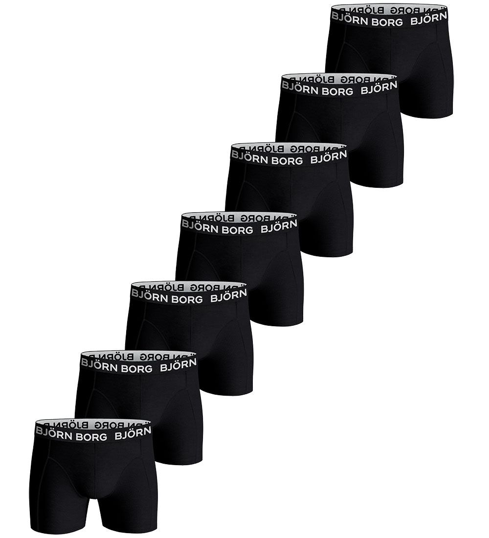 Björn Borg Boxers - 7-Pack - Black