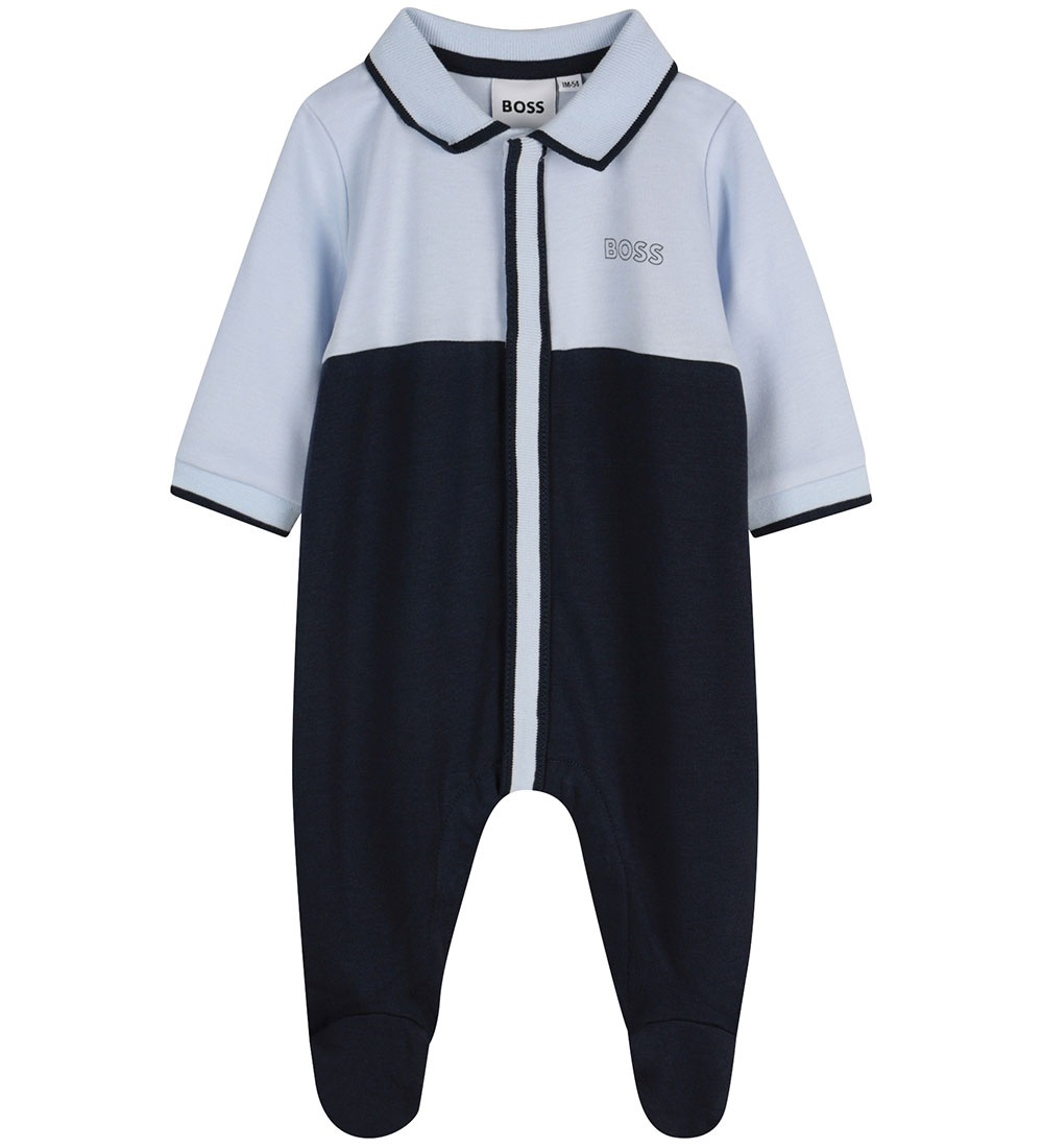 BOSS Schlafanzug - Navy/Blau