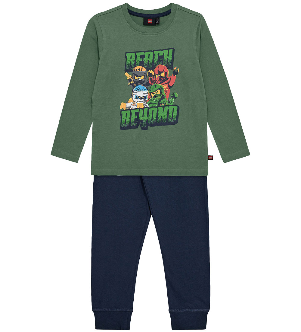 LEGO® Wear Pyjama Set - LWAgan 111 - Green