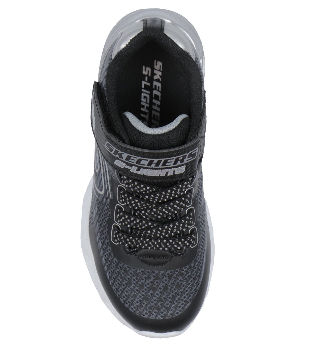 Skechers Shoes w. Light - Vortex 2.0 - Quantroid - Black/Grey