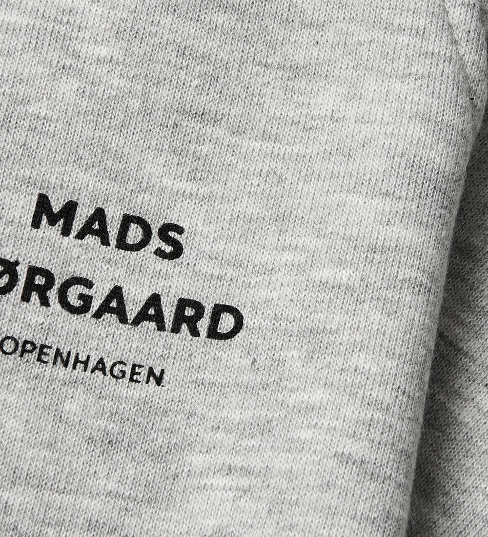 Mads Nørgaard Sweatpants - Phil - Grey Melange