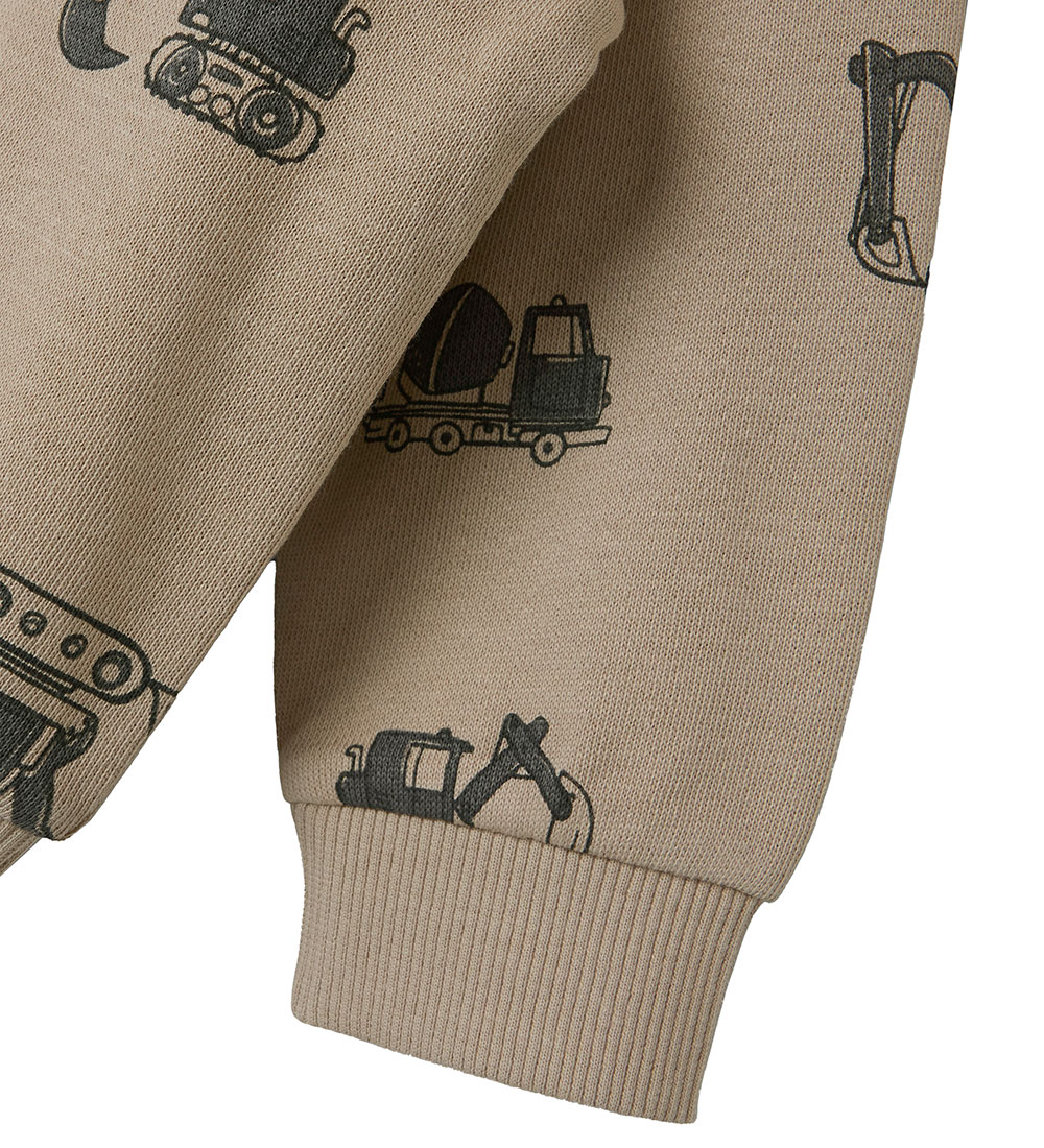 Name It Sweatshirt - NmmVildar - Pure Cashmere/Construction w. P