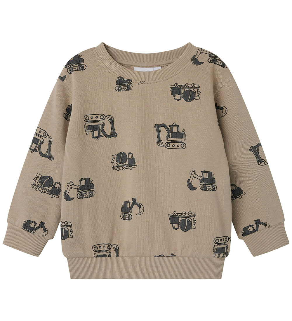 Name It Sweatshirt - NmmVildar - Pure Cashmere/Construction w. P